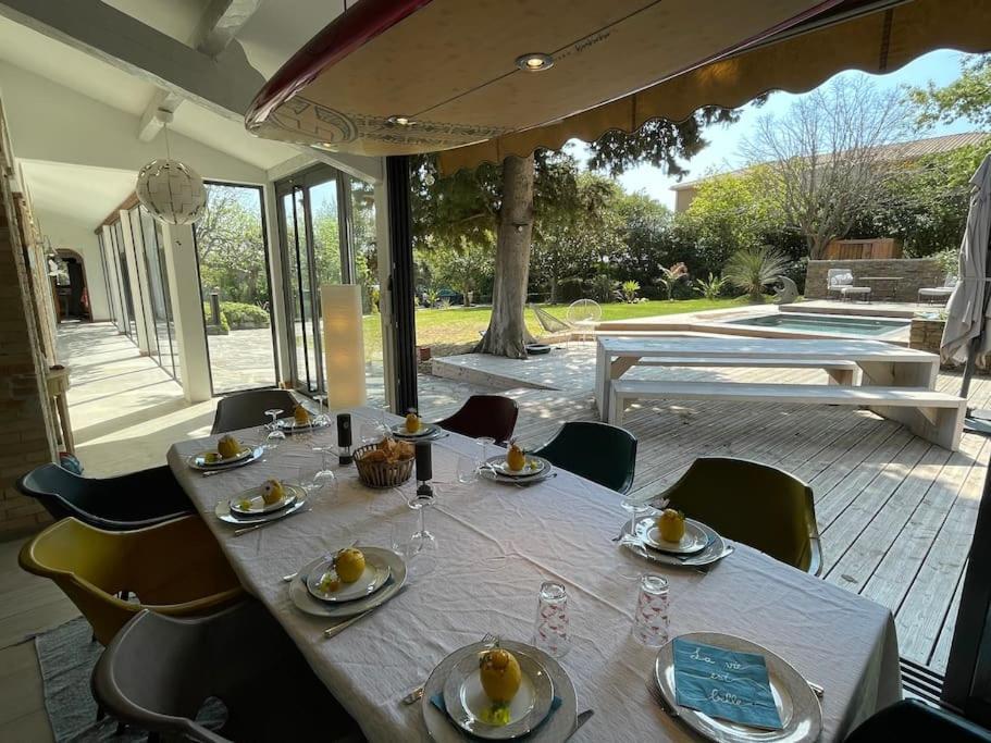 Villa Saint-Come, Du Grand Luxe A 1 Min De La Mer Hyeres Ngoại thất bức ảnh